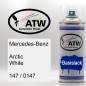 Preview: Mercedes-Benz, Arctic White, 147 / 0147: 400ml Sprühdose, von ATW Autoteile West.